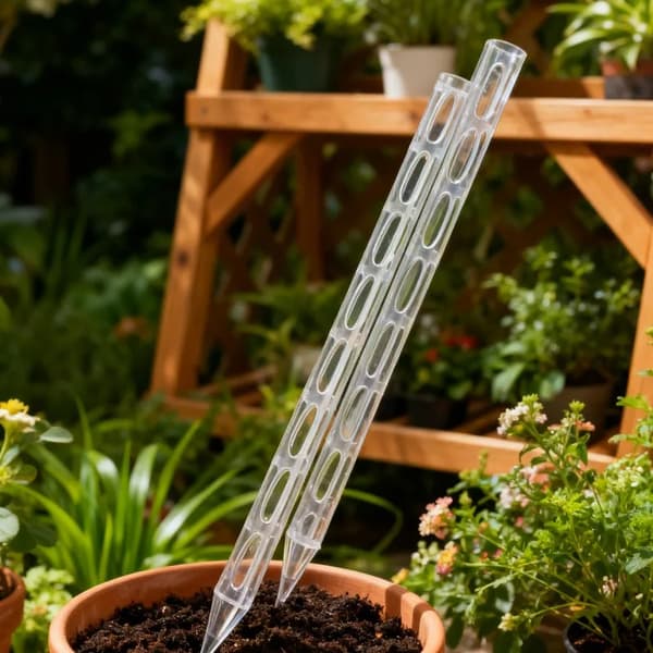 Jordluftningsrør - Ventilationsrør til planterødder - 30-pak - 15 cm - Plast - Transparent - Modvirker rodrot