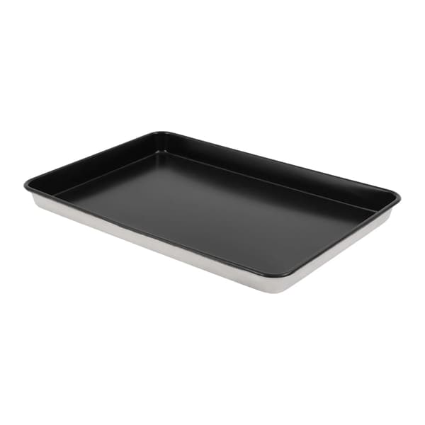 Bageplade - Rektangulær ovnplade - 60x40 cm - Aluminiumslegering - Non-stick - Sort