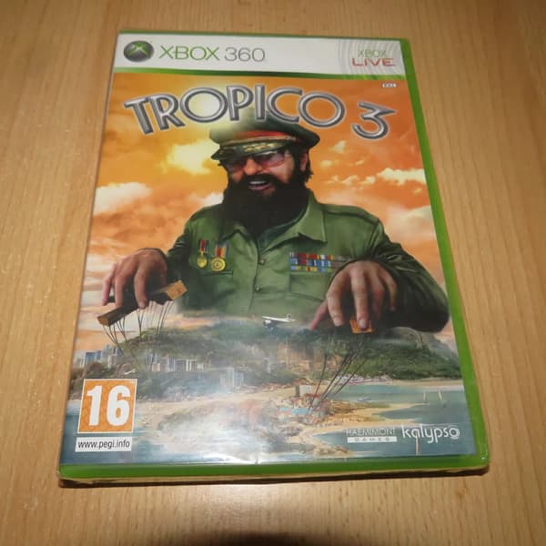 Tropico 3 (Xbox 360) pal version Brand New