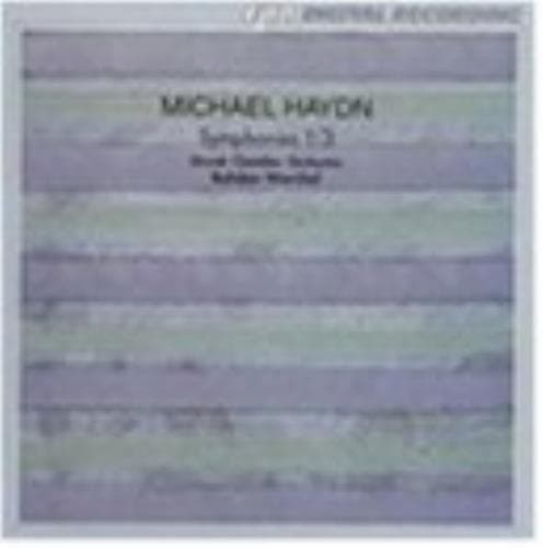 Michael Haydn: Symphonies 1-3 CD Pre-Owned