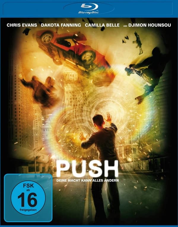 Push (inkl. Wendecover) (Bluray) Brand New