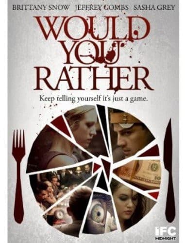Would You Rather (2012) – Brittany Snow, Jeffrey Combs, Sasha Grey DVD