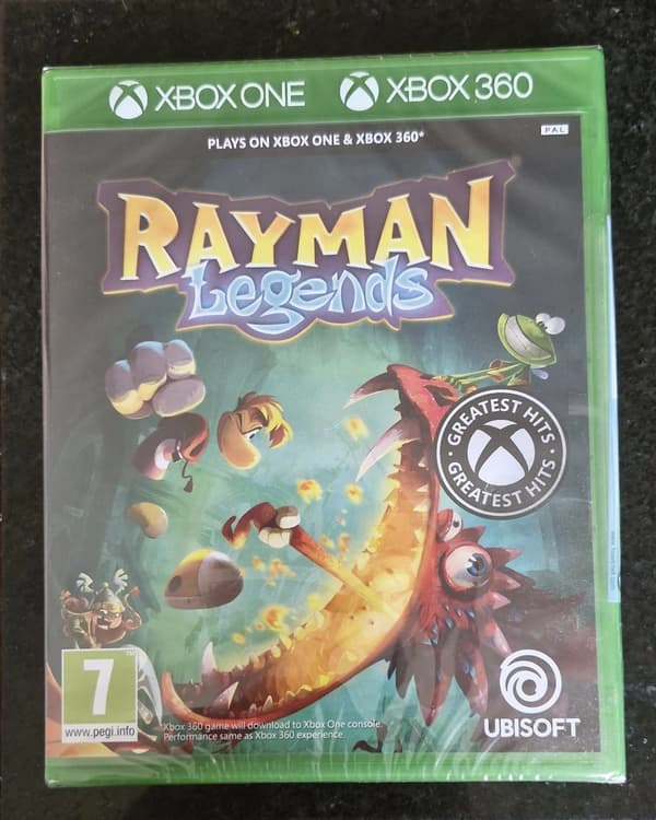 Rayman Legends Xbox One And Xbox 360 Version Brand New