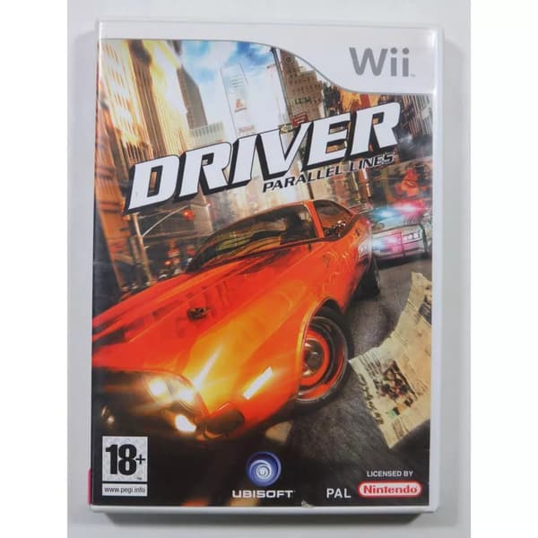 DRIVER PARALLEL LINES NINTENDO WII GAME Brand New
