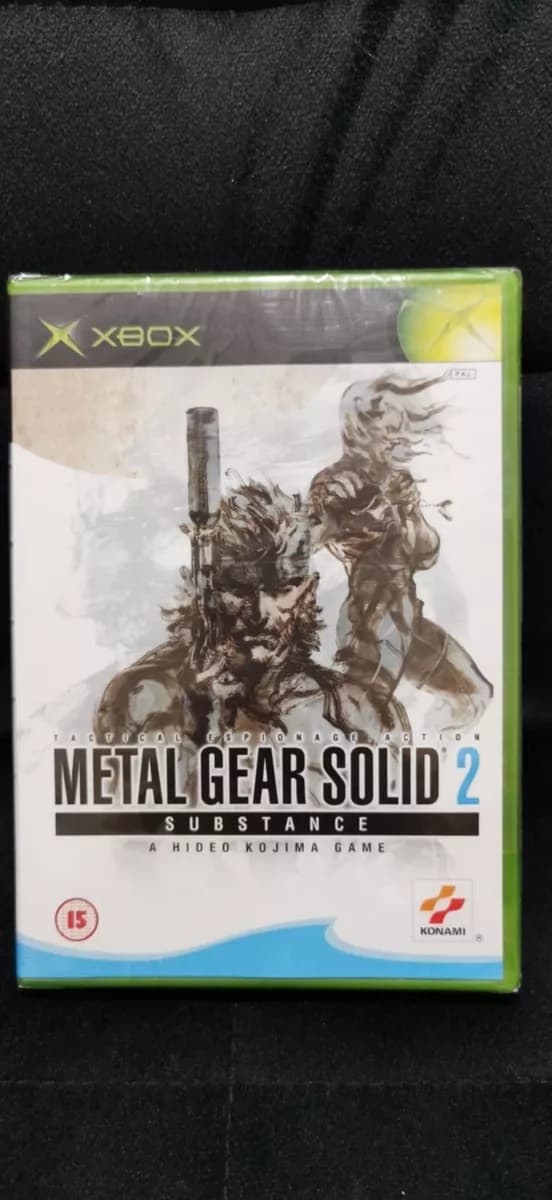 Metal Gear Solid 2 Substance (Microsoft Xbox) PAL Brand New