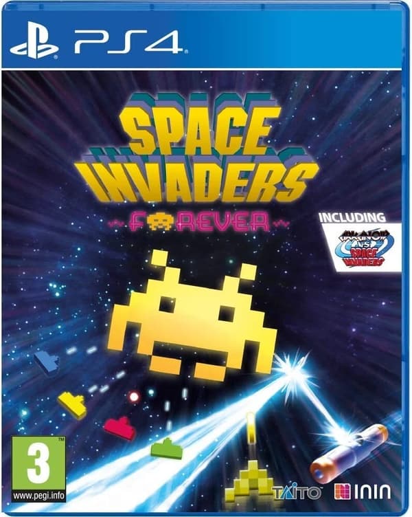 Space Invaders Forever For PS4 Brand New
