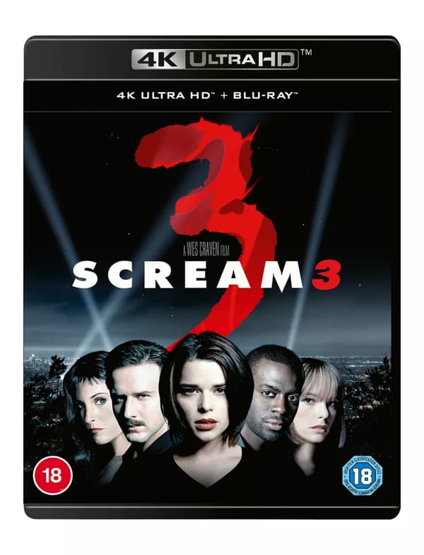Scream 3 [18] 4K UHD Brand New