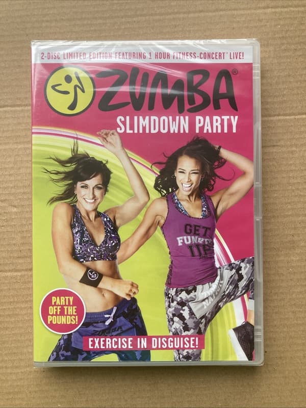 Zumba Slimdown Party (DVD, 2016)