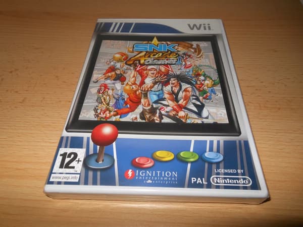 SNK Arcade Classics: 16 in 1 Volume 1 Nintendo Wii pal version Brand New