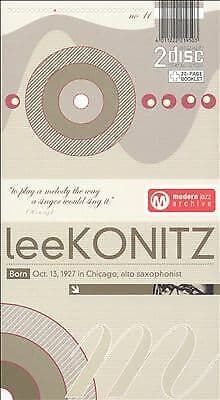 Lee Konitz : Lee Konitz CD 2 discs (2005) Pre-Owned