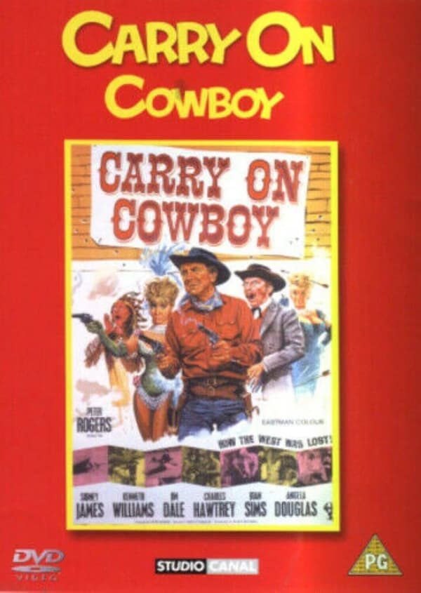 Carry On Cowboy (DVD) med Sid James (2001)