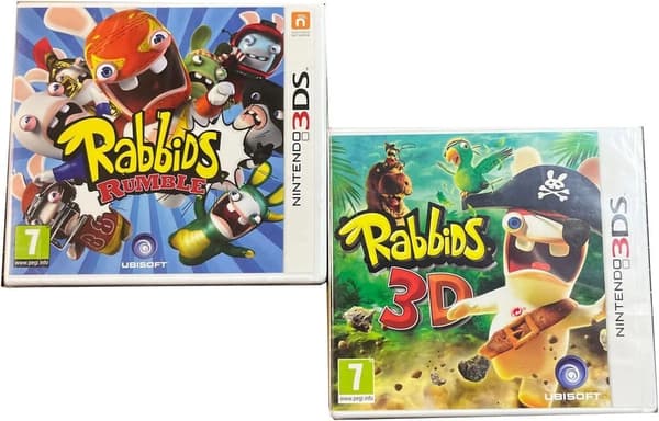 RABBIDS 3D 3DS GAME Brand New