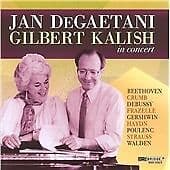 Jan Degaetani And Gilbert Kalish In Conc CD