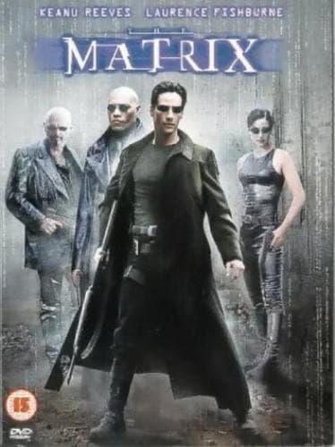 The Matrix DVD (1999) – Sci-fi-klassikko Keanu Reevesin kanssa