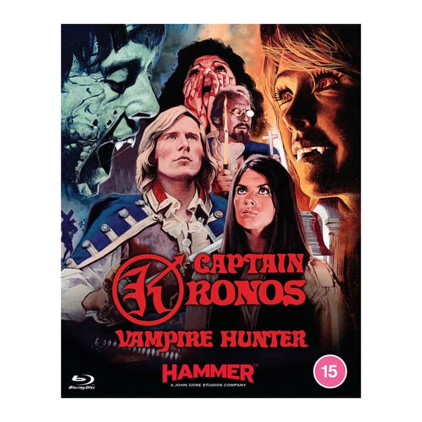 Captain Kronos: Vampire Hunter [15] Blu-ray – Skräckäventyr