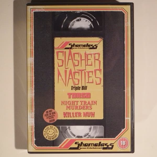 Shameless Slasher Nasties (3-Disc Sett, 2011 DVD)