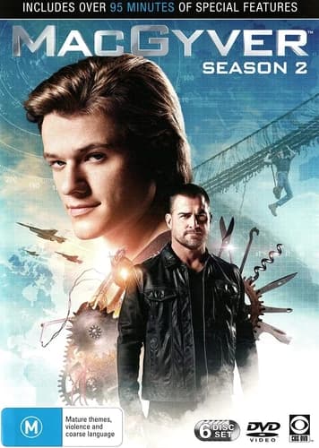 MacGyver - Kausi 2 DVD (6 levyä)