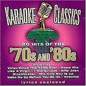 Karaoke Classics: 70's and 80's CD (2003) Pre-Owned
