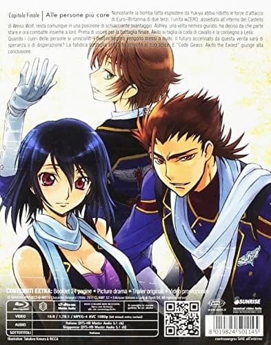 Code Geass Akito The Exiled #05 Alle Persone Piu' Care (First Press) Brand New