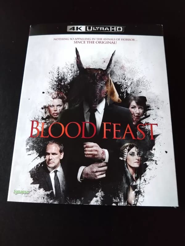 BLOOD FEAST , Synapse Special Edition 4K UHD Brand New
