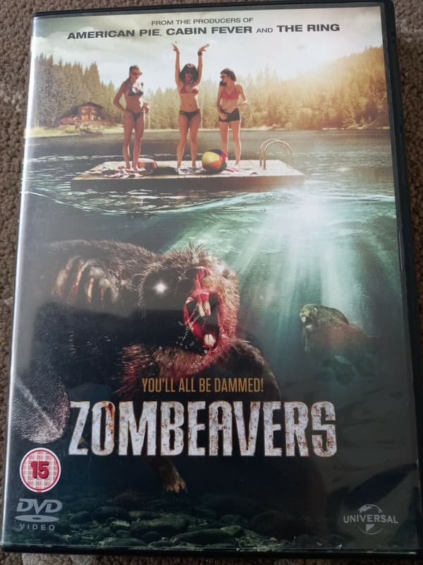 ZOMBEAVERS ZOMBIE BEAVERS HORROR DVD