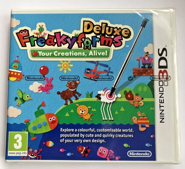 Nintendo 3DS Freakyforms Deluxe Version Nintendo Brand New