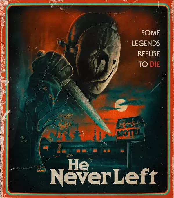 He Never Left (STD Bluray) Brand New