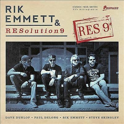 Rik Emmett & RESolution 9 : RES9 CD (2016) Pre-Owned