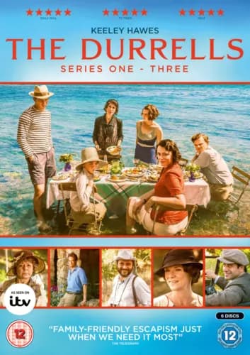 The Durrells: Sesong 1-3 DVD Boks