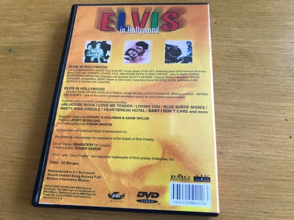 Elvis i Hollywood DVD