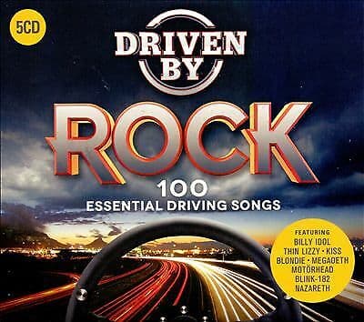 Various Artists : Driven By Rock CD Box Set 5 discs (2018) Pre-Owned