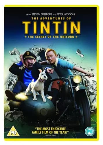 Tintin seikkailut DVD