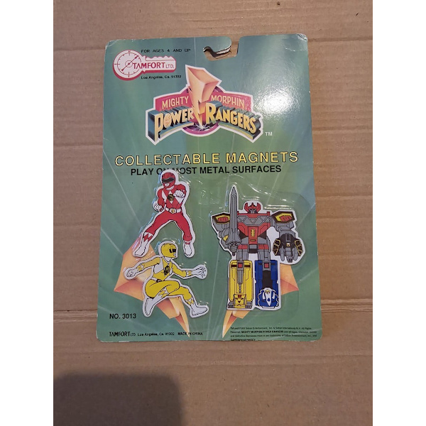 Power Rangers Mighty Morphin Magnets Brand New | CDON