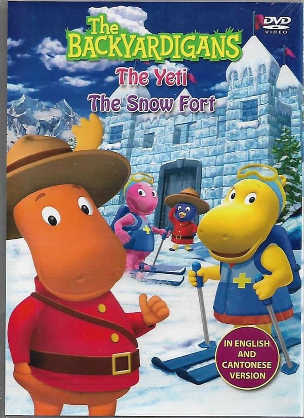 The Backyardigans: Yeti Snøfortet – DVD