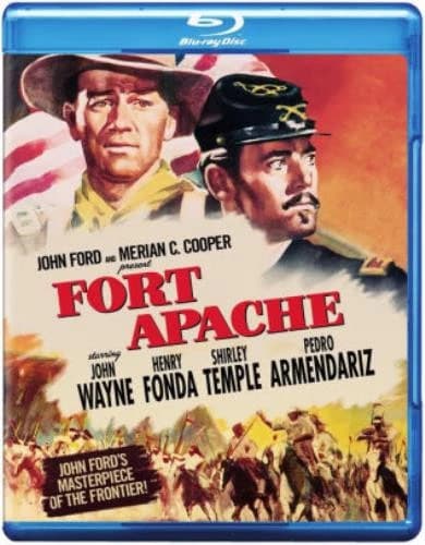 FORT APACHE (1948) Region free Blu Ray Brand New