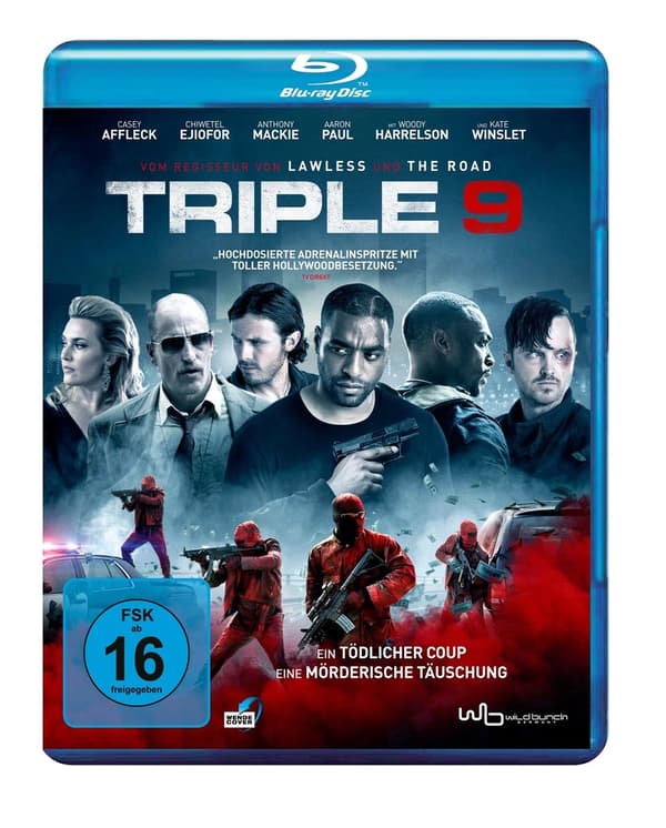 Triple 9 (Bluray) Brand New