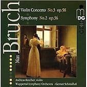 Bruch: Symphony No.2/Violin Concerto No.3 [IMPORT] CD (1999) Pre-Owned