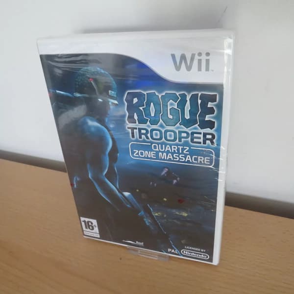Rogue Trooper Quartz Zone Massacre Wii pal version Brand New