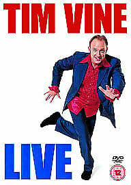 Tim Vine: Live DVD (2004) Tim Vine Cert PG Pre-Owned Region 2