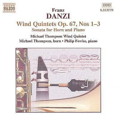 Franz Danzi : Wind Quintets CD (1999) Pre-Owned