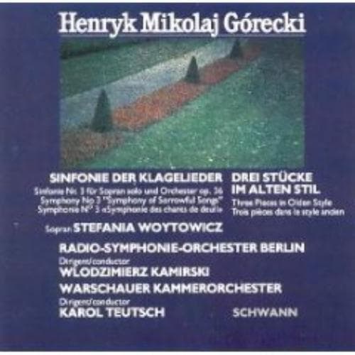 Henryk Gorecki : Gorecki: Symphony No. 3 CD Pre-Owned