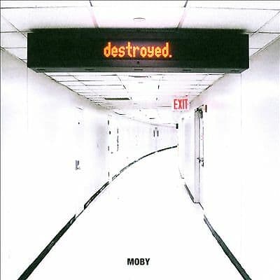 Moby : Destroyed. CD Limited Album (2011) Pre-Owned