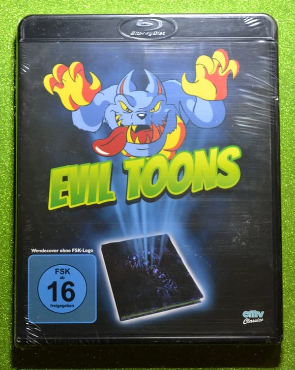 EU Edition Evil Toons Bluray Brand New