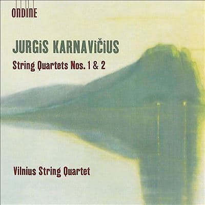 Vilnius String Quartet : Karnaviius: String Quartets Nos. 1 & 2 [ CD