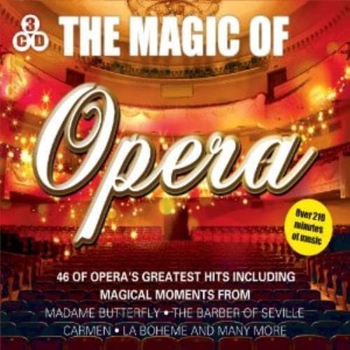 Various Performers : The Magic of Opera CD 3 discs (2014) Pre-Owned