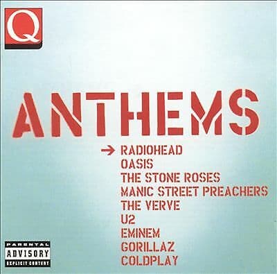Various Artists : Q - Anthems CD Pre-Owned