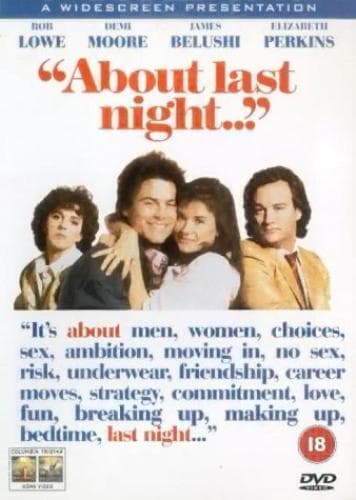 About Last Night DVD (2010) Rob Lowe – Brugt