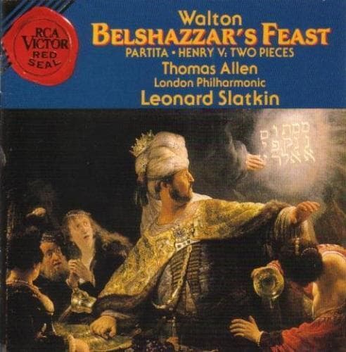 Thomas Allen : Walton - Belshazzars Feast CD Pre-Owned