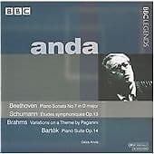 Plays Beethoven, Schumann, Brahms and Bartok CD (2003) Pre-Owned