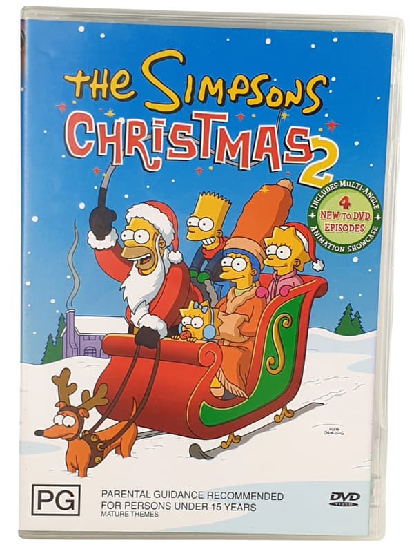 The Simpsons Christmas 2 (2004) – Juleepisoder på DVD